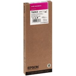 Cartus de cerneala original Epson T6063 Vivid Magenta (C13T606300) pentru Stylus Pro 4880