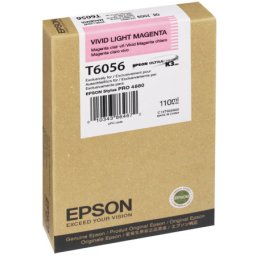 Cartus de cerneala original Epson T6056 Vivid Light Magenta (C13T605600) pentru Stylus Pro 4880