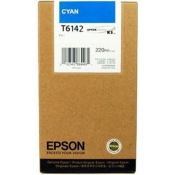 Cartus de cerneala original Epson T6142 Cyan (C13T614200) pentru Stylus Pro 4450