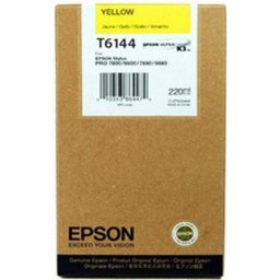 Cartus de cerneala original Epson T6144 Yellow (C13T614400) pentru Stylus Pro 4450