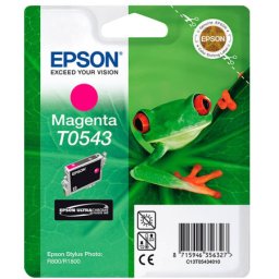 Cartus de cerneala original Epson T0543 Magenta (C13T054340) pentru Stylus Photo R1800 R800