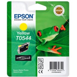 Cartus de cerneala original Epson T0544 Yellow (C13T54440) pentru Stylus Photo R1800 R800
