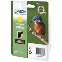 Cartus de cerneala original Epson T1594 Yellow (C13T159440) pentru Stylus Photo R2000