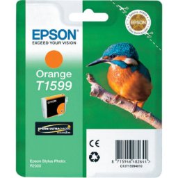 Cartus de cerneala original Epson T1599 Orange (C13T159940) pentru Stylus Photo R2000