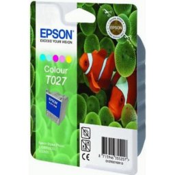 Cartus de cerneala original Epson T027 Multipack (C13T02740110) pentru Stylus Photo 810 820 830 830U 925 935
