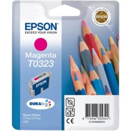 Cartus de cerneala original Epson T0323 Magenta (C13T03234010 ) pentru Stylus C70 C80 C82 CX4500 CX5100 CX5200 CX5300 CX5400