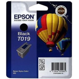 Cartus de cerneala original Epson T019 Black (C13T01940110) pentru Stylus Color 880 880TR