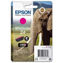 Cartus de cerneala original Epson 24 Magenta (C13T24234010) pentru Expression Photo XP 55 750 760 850 860 950 960 970