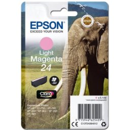 Cartus de cerneala original Epson 24 Light Magenta (C13T24264010) pentru Expression Photo XP 55 750 760 850 860 950 960 970