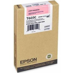 Cartus de cerneala original Epson T603C LightMagenta (C13T603C00) pentru Stylus Pro 7800 9800