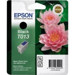 Cartus de cerneala original Epson T0134 Black (C13T01340110) pentru Stylus C20 C21 C40 C41 Color 480 580