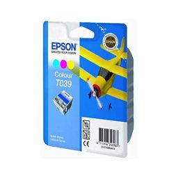 Cartus de cerneala original Epson T0390 Color (C13T03904A10) pentru Stylus C43 C43SX C43UX C45