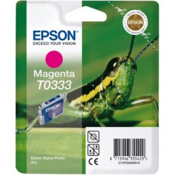 Cartus de cerneala original Epson T0333 Magenta (C13T03334010) pentru Stylus Photo 950