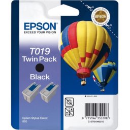 Set cartuse de cerneala originale Epson T0194 Black Multipack (C13T01940210) pentru Stylus Color 880 880TR
