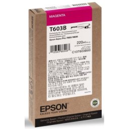 Cartus de cerneala original Epson T603B Magenta (C13T603B00) pentru Stylus Pro 7800 9800