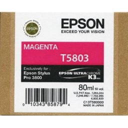 Cartus de cerneala original Epson T5803 Magenta (C13T580300) pentru Stylus Pro 3800