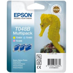 Set cartuse de cerneala originale Epson T048B Multipack (C13T048B4010) pentru Stylus Photo R200 R220 R300 R300M R320 R330 R340 R350 RX300 RX320 RX500 RX600 RX620 RX640