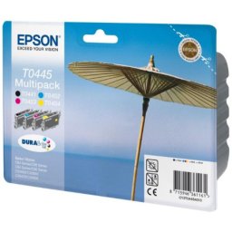 Set cartuse de cerneala originale Epson T0445 Multipack (C13T04454010) pentru Stylus C64 Photo Edition C66 C68 C84 C84N C84WN C86 CX3600 CX3650 CX4600 CX6400 CX6600
