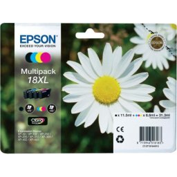 Set cartuse de cerneala originale Epson T1816 Multipack (C13T18164010) pentru MUFC Limited Edition Expression Home XP 30 102 202 205 212 215 225 302 305 312 315 322 325 402 405 412