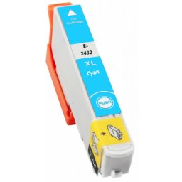 Cartus compatibil Epson 24XL Cyan (C13T24324010) pentru Expression Photo XP 55 750 760 850 860 950 960 970