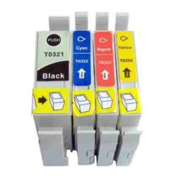 Pachet de cartuse compatibile Epson T032x pentru Stylus C70 C80 C82 CX4500 CX5100 CX5200 CX5300 CX5400