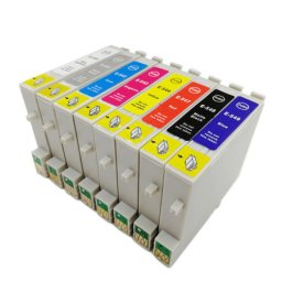 Pachet de cartuse compatibile Epson T054x pentru Stylus Photo R1800 R800