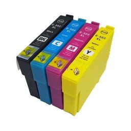 Pachet de cartuse compatibile Epson 502XL T02Wx pentru WorkForce WF 2860DWF 2865DWF Expression Home XP 5100 5105