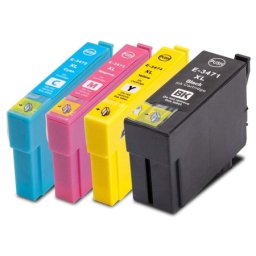 Pachet de cartuse compatibile Epson 34XL T347x pentru WorkForce Pro WF 3720 3720DW 3720DWF 3725DWF