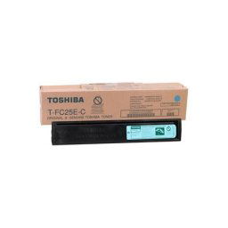 Cartus de toner (26.8K) Toshiba T-FC25E-C Cyan (TFC25EC, 6AJ00000072) pentru e STUDIO 2040C 2540C 3040C 3540C 4540C