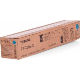Cartus de toner (33.6K) Toshiba T-FC30E-C Cyan (TFC30EC, 6AJ00000099) pentru e STUDIO 2050C 2051C 2550C 2551C