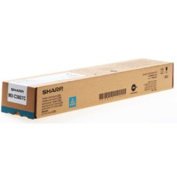 Cartus de toner (10K) Sharp MX-C38GTC Cyan (MXC38GTC) pentru MX B380P B381 C310 C311 C380 C381 C382