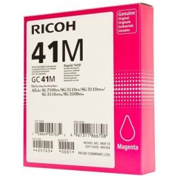 Cartus de gel original Ricoh GC 41M Magenta (405763, GC-41M) pentru Aficio SG 3100SNW 3110DN 3110DNW 3110SFNW 7100DN 3120BSFNW