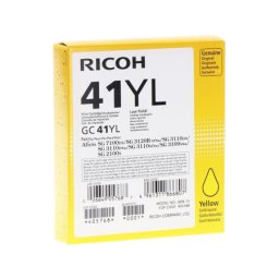 Cartus de gel original Ricoh GC 41YL Yellow (405768, GC-41YL) pentru Aficio SG 2100N 3100SNW 3110DN 3110DNW 3110SFNW 7100DN 3120BSFNW