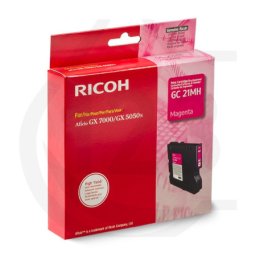 Cartus de gel original Ricoh GC 21MHY Magenta (405538, GC-21MHY) pentru Aficio GX 5050N 7000