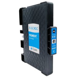 Cartus compatibil Ricoh GC 41C Cyan (405762, GC-41C) pentru Aficio SG 3100SNW 3110DN 3110DNW 3110SFNW 7100DN 3120BSFNW