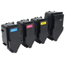 Pachet de tonere compatibile Konica Minolta TNP81 (K/C/M/Y) pentru BizHub C3300i C4000i