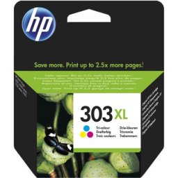 Cartus de cerneala HP 303XL Color (T6N03AE, HP303XL) pentru Envy Photo 6220 Wireless All in One 6230 6232 6234 7130 7134 7830 Tango X