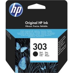 Cartus de cerneala HP 303 Black (T6N02AE, HP303) pentru Envy Photo 6220 Wireless All in One 6230 6232 6234 7130 7134 7830 Tango X