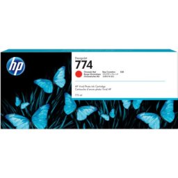 Cartus de cerneala HP 774 Chromatic Red (P2W02A, HP774) pentru Designjet Z6610 60 in Z6810 42