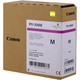 Cartus de cerneala Canon PFI-306M Magenta (6659B001, PFI306M) pentru imagePROGRAF iPF8300 iPF8300S iPF8400 iPF8400S iPF8400SE IPF9400 IPF9400S