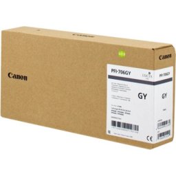 Cartus de cerneala Canon PFI-706GY Gray (6690B001, PFI706GY) pentru imagePROGRAF iPF8300 iPF8300S iPF8400 iPF8400S iPF8400SE IPF9400 IPF9400S