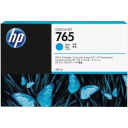 Cartus de cerneala HP 765 Cyan (F9J52A, HP765) pentru Designjet T7200