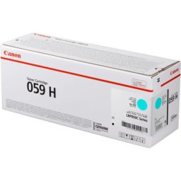 Cartus de toner (13.5K) Canon 059H Cyan (3626C001AA, CRG-059HC, CRG059HC) pentru i SENSYS LBP 852Cx 851Cx Satera 852Ci 851C