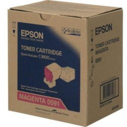 Cartus de toner (6K) Epson 0591 Magenta (C13S050591) pentru AcuLaser (AL) C3900DN C3900DTN C3900N C3900TN CX37DN CX37DNF CX37DTN CX37DTNF