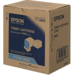 Cartus de toner (6K) Epson 0592 Cyan (C13S050592) pentru AcuLaser (AL) C3900DN C3900DTN C3900N C3900TN CX37DN CX37DNF CX37DTN CX37DTNF