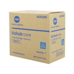 Cartus de toner (5K) Konica Minolta TNP51C Cyan (A0X5455, TNP-51C) pentru BizHub C3110