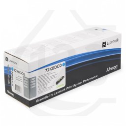 Unitate developer Lexmark 72K0D20 Cyan pentru CS820de CS820dte CS820dtfe CX820de CX820dtfe CX825de CX825dte CX825dtfe CX860de CX860dte CX860dtfe CS827de CX827de C6160 XC6152de XC6152dtfe XC6153de XC6153dtfe XC8155de XC8155dte
