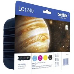 Set cartuse de cerneala Brother LC 1240 VALBP (LC-1240VALBP, LC1240VALBP) pentru DCP J525W J725DW J925DW MFC J430W J625DW J5910DW J6510DW J6710DW J6910DW