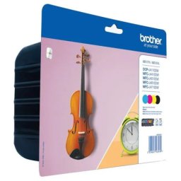 Set cartuse de cerneala Brother LC 127 XL CMYK (LC-127XLVALBP, LC127XLVALBP) pentru DCP J4110DW MFC J4410DW J4510DW J4610DW J4710DW