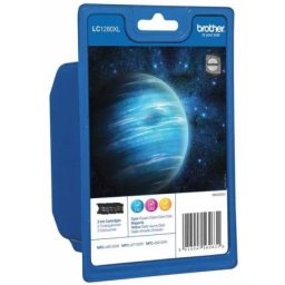 Set cartuse de cerneala Brother LC 1280XL CMY (LC-1280XLRBWBP, LC1280XLRBWBP) pentru MFC J5910DW J6510DW J6710DW J6910DW